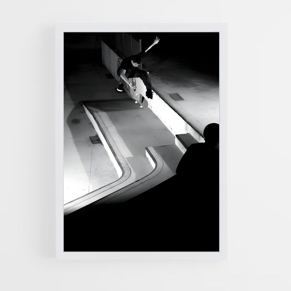Poster Luan oliveira – affiche Skateboard (vue 3)